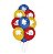 Balão 9" Sonic 2 c/ 25 unids - Regina - Imagem 1