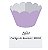 Saia para Cupcake Lilas c/ 12 unids ref 37003 - Funfestas - Imagem 1