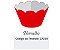 Saia para Cupcake Vermelho c/ 12 unids ref 37020 - Funfestas - Imagem 1