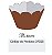 Saia para Cupcake Marrom c/ 12 unids ref 37025 - Funfestas - Imagem 1