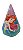 Chapéu Ariel Disney c/ 12 unids - Regina - Imagem 1