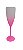 Taça de Champagne 180ml Rosa Degrade - LSC Toys - Imagem 1
