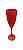 Taça de Champagne 180ml Vermelho - LSC Toys - Imagem 1