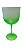 Taça de Gin 600ml Jateada Verde Degrade - LSC Toys - Imagem 1