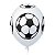 Balão Latex "11" Bola de Futebol c/ 25 unids - Happy Day - Imagem 1