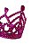 Coroa Princesa Pink Infantil - Ponto das festas - Imagem 3