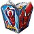 Cachepot Spider Man Animação Homem Aranha Pequeno c/ 4 unids - Regina - Imagem 2