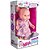 Boneca Bebê Coleção Ref. 476 100% Vinil - Milk Brinquedos - Imagem 1