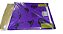 Toalha de Plástico Halloween Roxo Perolizada 78x78cm c/ 10 folhas - Campfestas - Imagem 1