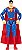 Boneco Superman 30cm Articulado DC Licenciado - Sunny - Imagem 2