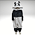 Kigurumi Pijama Macacão - Panda - Imagem 1