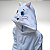 Kigurumi Pijama Macacão - Gato Branco - Imagem 4