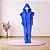 Kigurumi Pijama Macacão - Arara Azul - Imagem 1