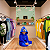 Kigurumi Pijama Macacão - Arara Azul - Imagem 1