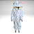 Kigurumi Pijama Macacão - Coelho - Imagem 1