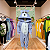 Kigurumi Pijama Macacão - Urso de Óculos - Imagem 6