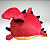 Dragão Vermelho - Pelúcia em Velboa - Imagem 2