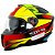 CAPACETE ULTRA SV FLAG VERMELHO-AMARELO-VERDE 58 - Imagem 1