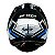CAPACETE ULTRA SV FUSION V2 PRETO-AZUL 61 - Imagem 3