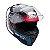 CAPACETE ULTRA SV JOKER PRETO-AZUL-VERMELHO 61 0764460415452 - Imagem 3