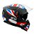 CAPACETE ULTRA SV UK AZUL-VERMELHO BRILHANTE  60 - Imagem 2