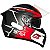 CAPACETE V128 RAPID SV TITANIUM CINZA-VERMELHO 56 - Imagem 2
