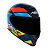 CAPACETE ASX EAGLE FAST FOSCO AZUL/VERMELHO/AZUL - Imagem 5