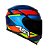 CAPACETE ASX EAGLE FAST FOSCO AZUL/VERMELHO/AZUL - Imagem 2