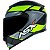 CAPACETE ASX EAGLE FAST FOSCO PRETO/AMARELO/CINZA - Imagem 2