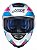 CAPACETE ASX EAGLE FAST BRILHO BRANCO/ROSA/AZUL - Imagem 5