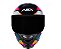 CAPACETE ASX EAGLE FAST BRILHO PRETO/ROSA/BRANCO - Imagem 4