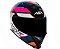 CAPACETE ASX EAGLE FAST BRILHO PRETO/ROSA/BRANCO - Imagem 5