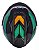 CAPACETE ASX EAGLE FAST BRILHO PRETO/VERDE/GRAFITE - Imagem 6