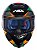 CAPACETE ASX EAGLE FAST BRILHO PRETO/VERDE/GRAFITE - Imagem 5