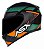CAPACETE ASX EAGLE FAST BRILHO PRETO/VERDE/GRAFITE - Imagem 1