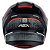 CAPACETE ASX CITY STORM BRILHO PRETO/CINZA/VERMELHO - Imagem 10