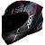 CAPACETE ASX CITY STORM BRILHO PRETO/CINZA/VERMELHO - Imagem 4