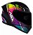 CAPACETE ASX CITY STORM BRILHO PRETO/COLORS - Imagem 3