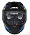 CAPACETE ASX CITY ARROW BRILHO PRETO/AZUL/AMARELO - Imagem 6