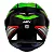 CAPACETE ASX EAGLE HUNTER BRILHO PRETO/BRANCO/VERDE - Imagem 3