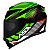 CAPACETE ASX EAGLE HUNTER BRILHO PRETO/BRANCO/VERDE - Imagem 4