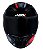 CAPACETE ASX CITY START BRILHO PRETO/VERMELHO/CINZA - Imagem 6