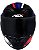 CAPACETE ASX CITY START BRILHO PRETO/VERMELHO/AZUL - Imagem 5