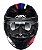 CAPACETE ASX CITY START BRILHO PRETO/VERMELHO/AZUL - Imagem 8