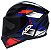 CAPACETE ASX CITY START BRILHO PRETO/VERMELHO/AZUL - Imagem 1