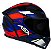 CAPACETE ASX CITY START BRILHO PRETO/VERMELHO/AZUL - Imagem 4