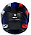 CAPACETE ASX CITY START BRILHO PRETO/VERMELHO/AZUL - Imagem 9