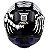 CAPACETE ASX EAGLE SCORPION BRILHO PRETO/BRANCO/VERMELHO 64/XXL - Imagem 9
