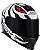 CAPACETE ASX EAGLE SCORPION BRILHO PRETO/BRANCO/VERMELHO 64/XXL - Imagem 6