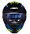 CAPACETE ASX EAGLE STREET BRILHO PRETO/AZUL/AMARELO - Imagem 8